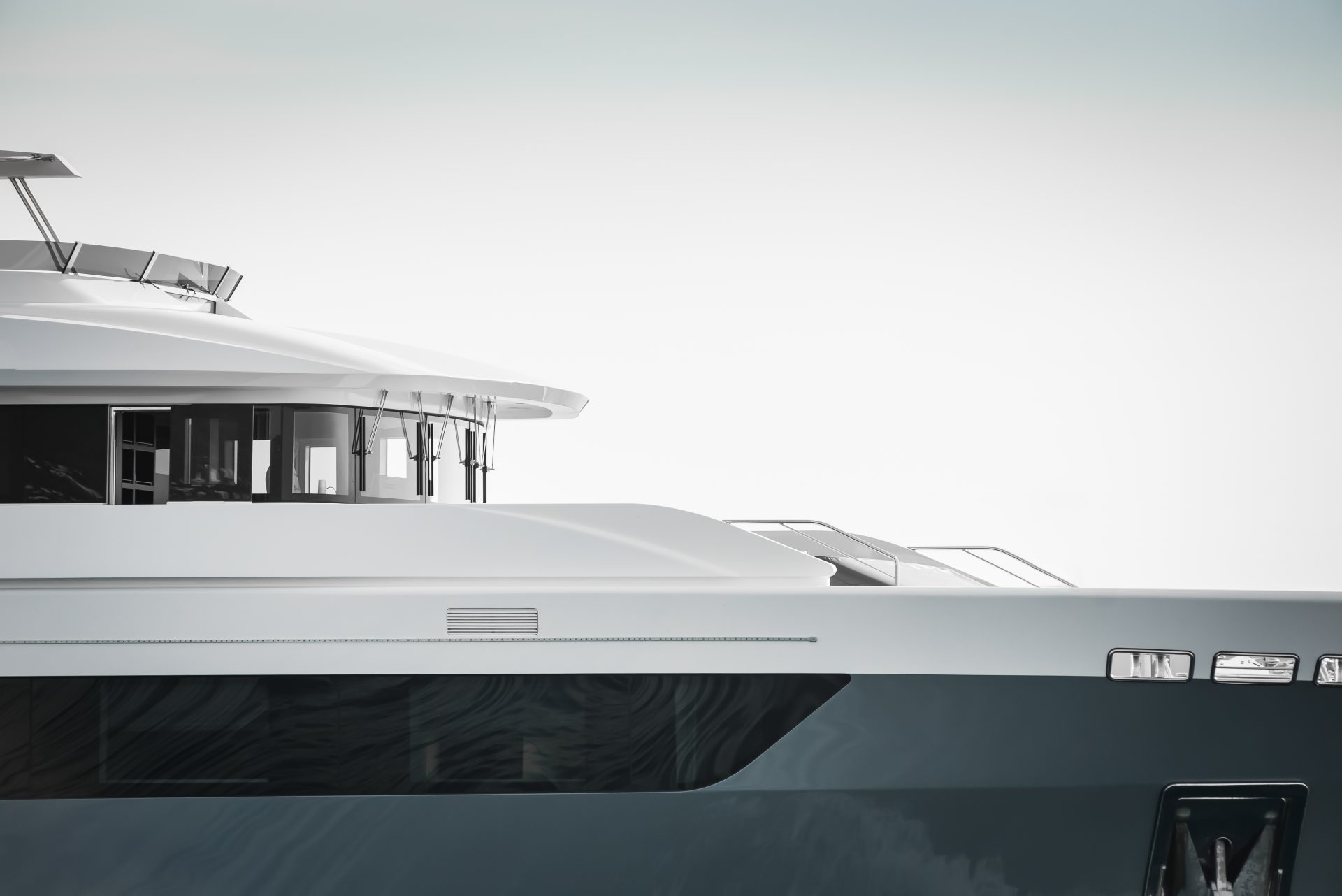 Superyacht deck details