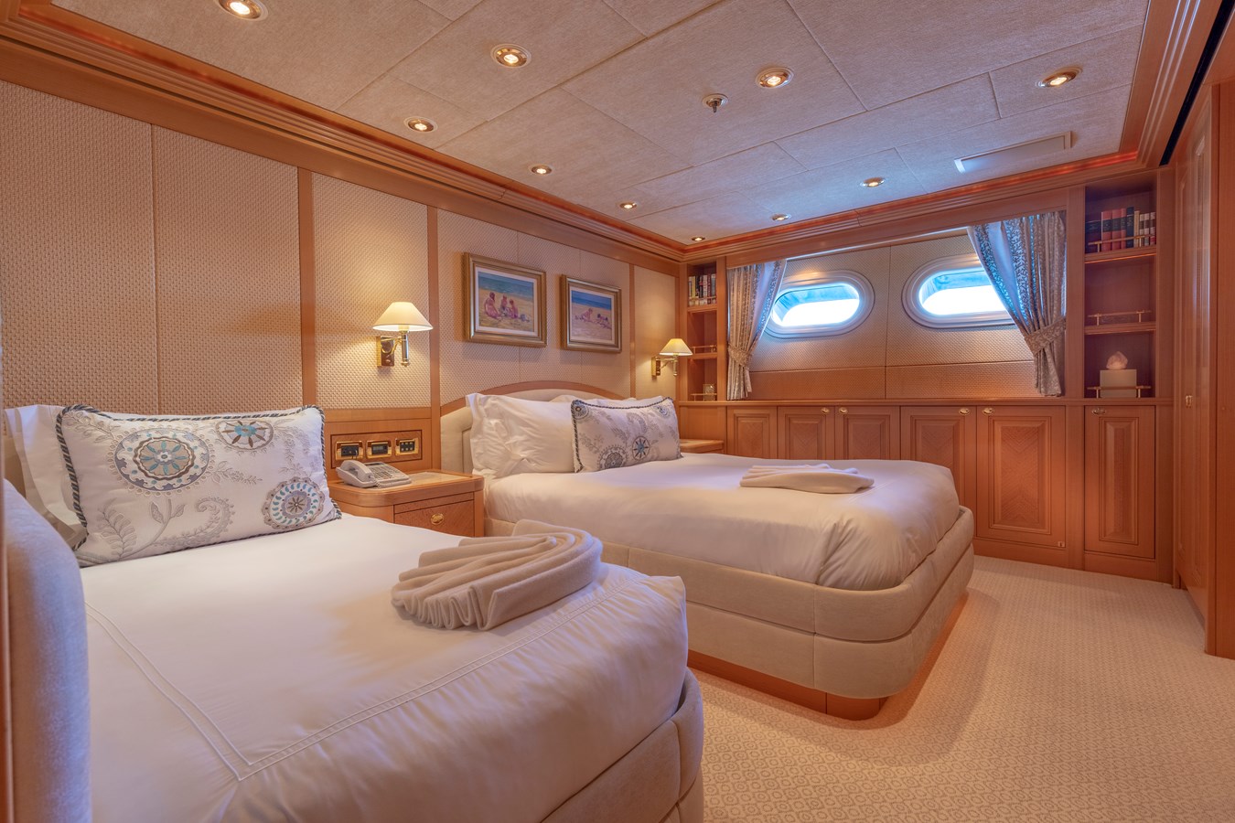 LAUREL 240'/73.15m Delta 2006/2014 Motor Yacht: Twin Stateroom