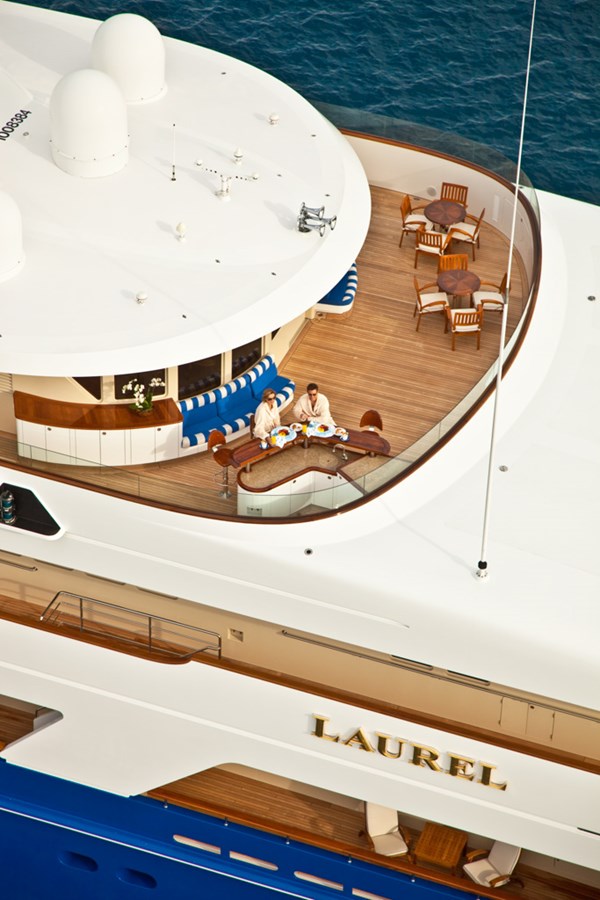 LAUREL 240'/73.15m Delta 2006/2014 Motor Yacht: Forward Sun Deck