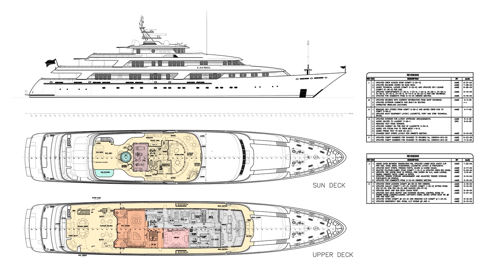 LAUREL 240'/73.15m Delta 2006/2014 Motor Yacht