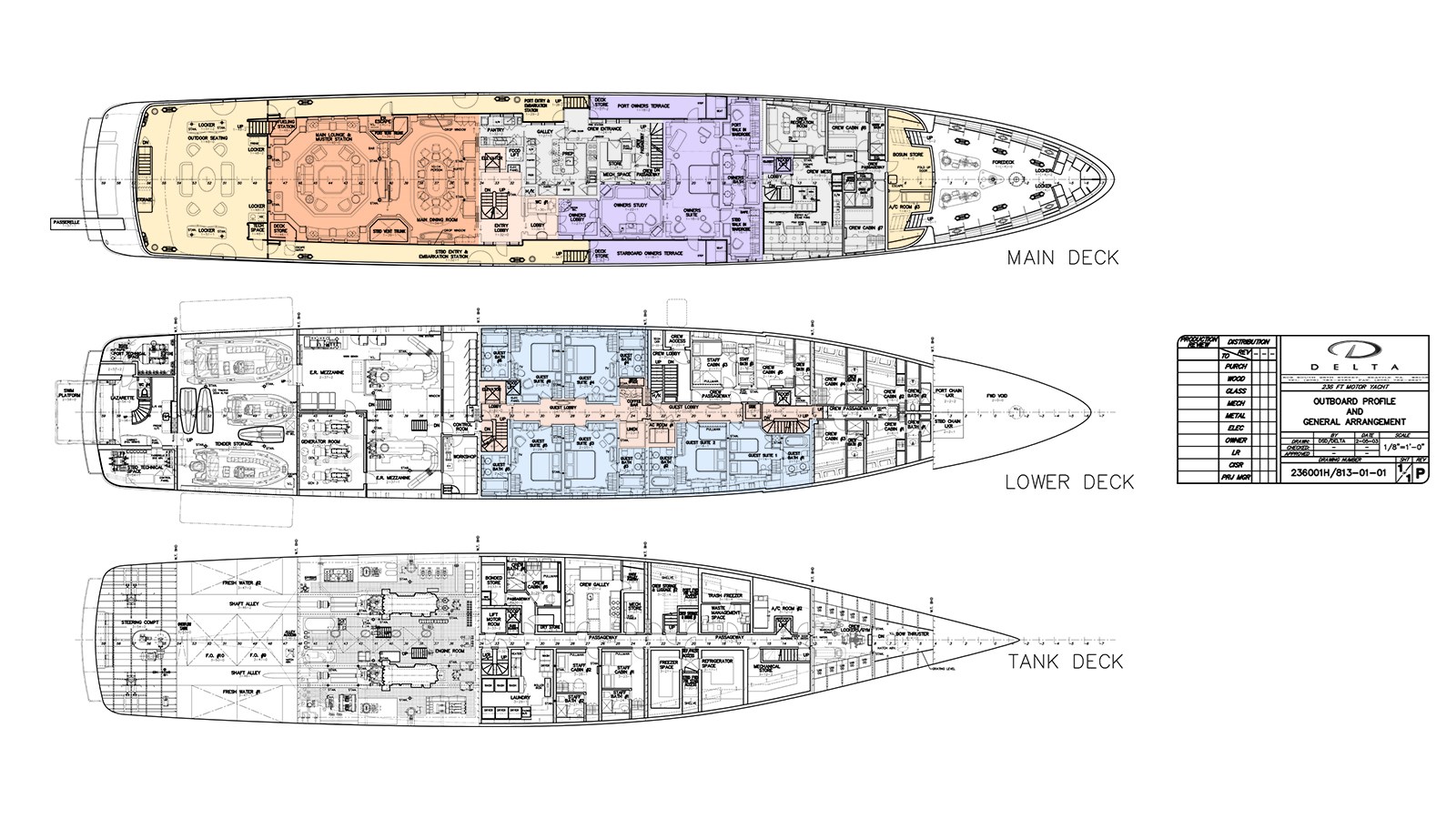 LAUREL 240'/73.15m Delta 2006/2014 Motor Yacht